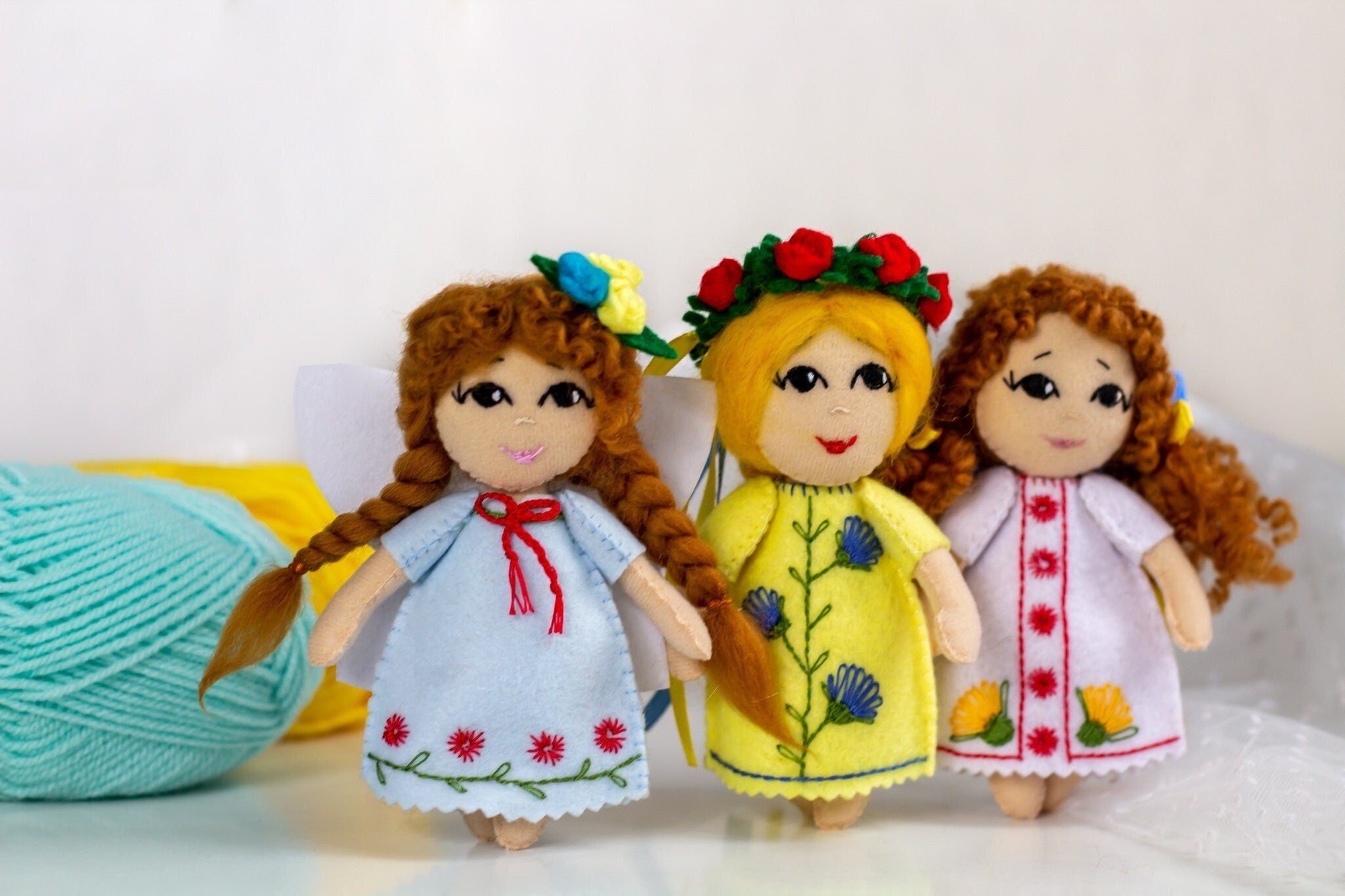 Ukrainian Girl Toy - WoollyFox